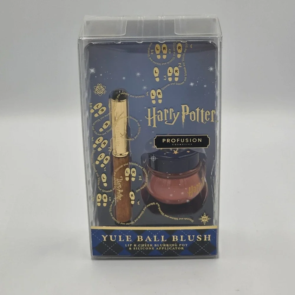 Profusion Cosmetics Harry Potter Holiday Yule Ball Lip & Cheek Pot & Applicator